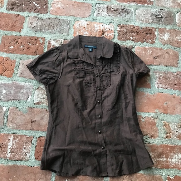 Banana Republic Tops - Banana Republic brown blouse